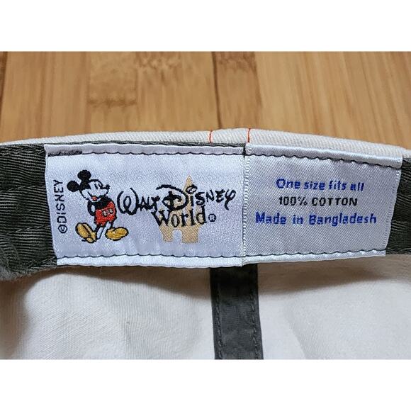 VTG Walt Disney World Cap Hat One Size Adjustable Strapback Embroidered Mickey - Picture 7 of 7